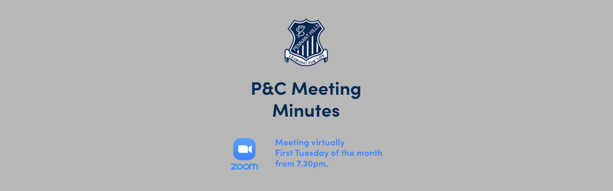 Pennant Hills P&C Meets First Tuesday of each month